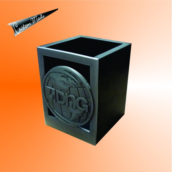 Pen Holder - Corporate pewter